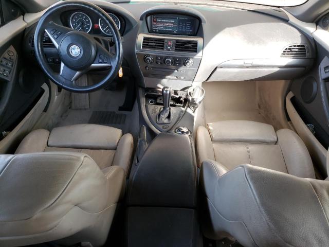 WBAEK73465B324117 - 2005 BMW 645 CI AUTOMATIC BEIGE photo 8