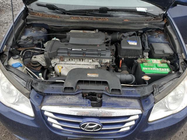 KMHDU4ADXAU182004 - 2010 HYUNDAI ELANTRA BLUE BLUE photo 11