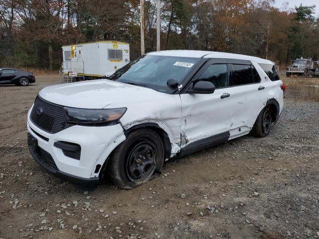 1FM5K8AB8NGB51001 - 2022 FORD EXPLORER POLICE INTERCEPTOR WHITE photo 1