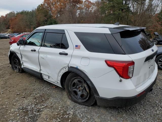 1FM5K8AB8NGB51001 - 2022 FORD EXPLORER POLICE INTERCEPTOR WHITE photo 2