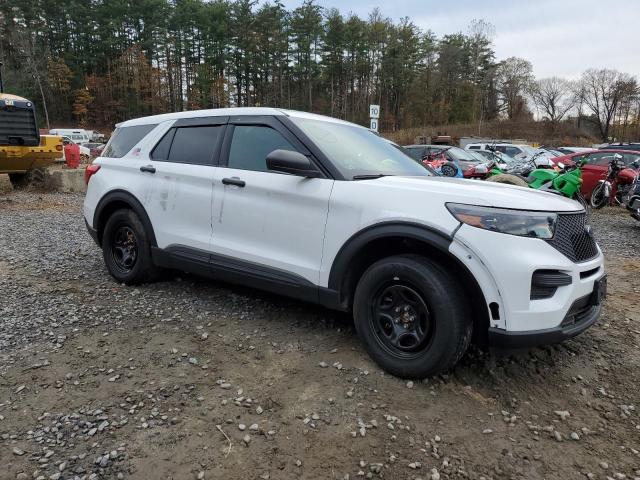 1FM5K8AB8NGB51001 - 2022 FORD EXPLORER POLICE INTERCEPTOR WHITE photo 4