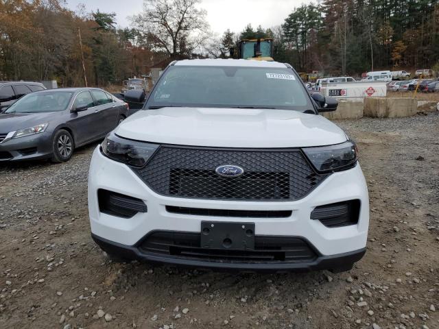 1FM5K8AB8NGB51001 - 2022 FORD EXPLORER POLICE INTERCEPTOR WHITE photo 5
