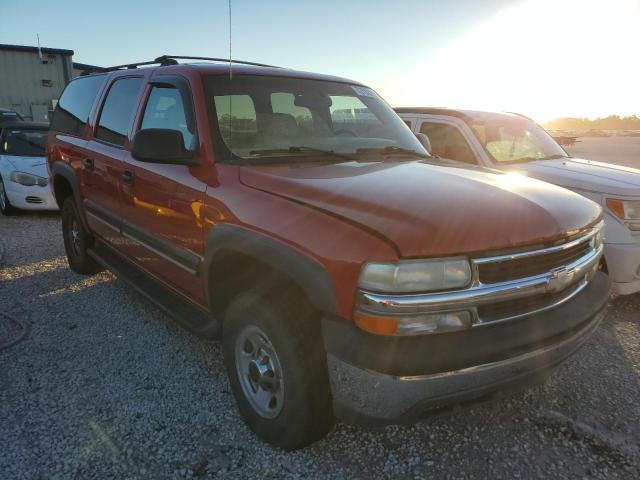 3GNGC26G01G193552 - 2001 CHEVROLET SUBURBAN C2500 RED photo 4