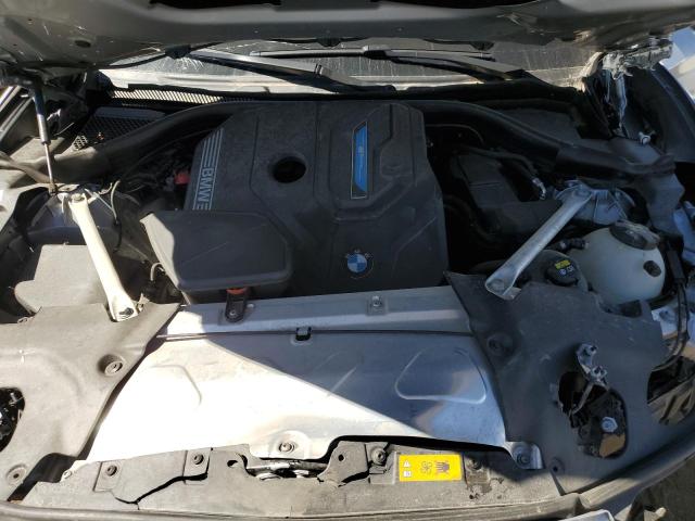 5UXTS1C09M9G01127 - 2021 BMW X3 XDRIVE30E Күміс фото 12