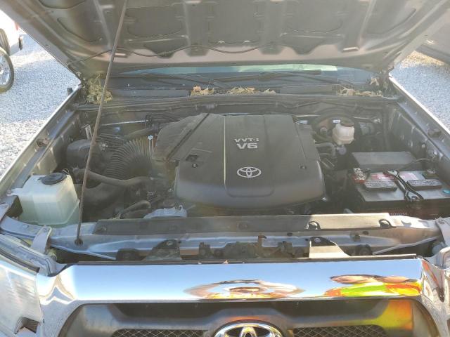 3TMJU4GN0EM165911 - 2014 TOYOTA TACOMA DOUBLE CAB PRERUNNER GRAY photo 11