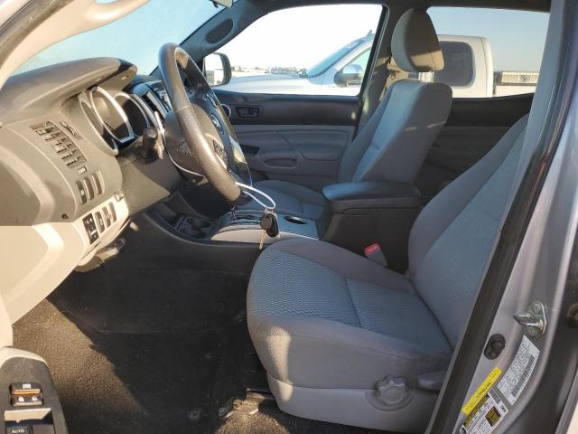 3TMJU4GN0EM165911 - 2014 TOYOTA TACOMA DOUBLE CAB PRERUNNER GRAY photo 7