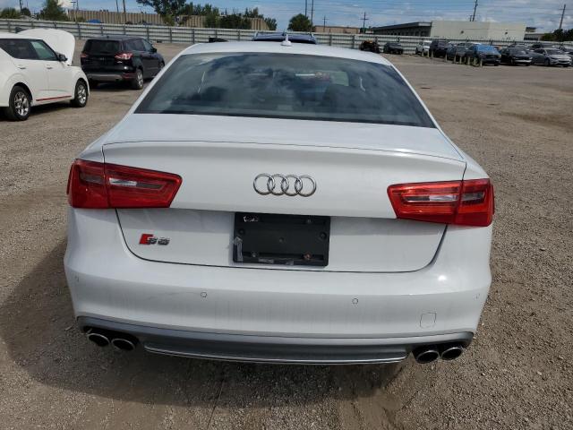 WAUF2AFC0DN122262 - 2013 AUDI S6 WHITE photo 6