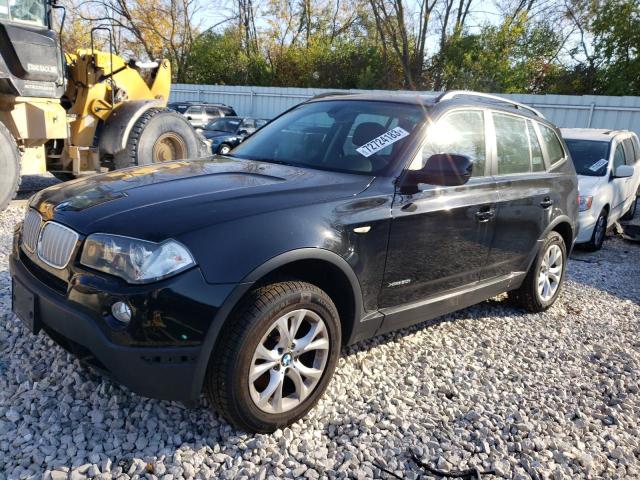 WBXPC9C41AWJ38270 - 2010 BMW X3 XDRIVE30I BLACK photo 1