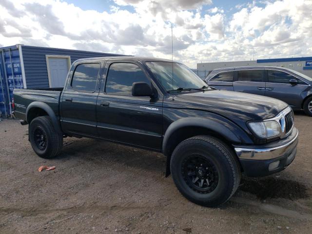 5TEHN72N04Z370683 - 2004 TOYOTA TACOMA DOUBLE CAB BLACK photo 4