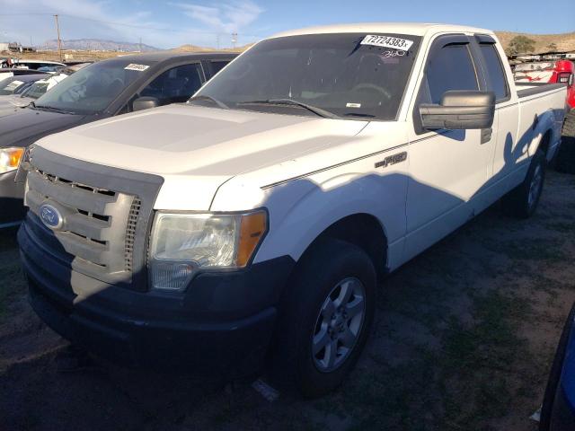 1FTEX1CM1BFA74744 - 2011 FORD 150 SUPER CAB WHITE photo 1