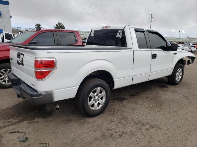 1FTEX1CM1BFA74744 - 2011 FORD 150 SUPER CAB WHITE photo 3