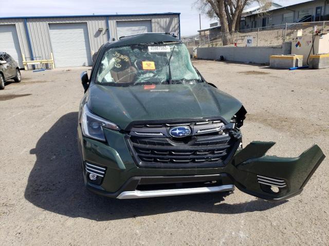 JF2SKARC9PH434890 - 2023 SUBARU FORESTER TOURING 绿色 照片 5