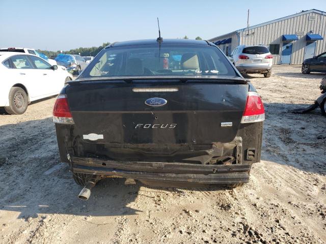 1FAHP35N88W123922 - 2008 FORD FOCUS SE BLACK photo 6