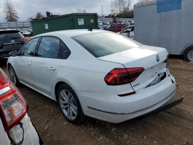 1VWLA7A33KC007647 - 2019 VOLKSWAGEN PASSAT WOLFSBURG WHITE photo 2
