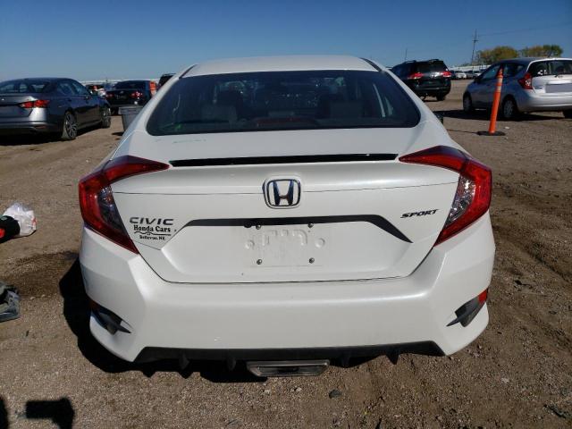 19XFC2F86KE037378 - 2019 HONDA CIVIC SPORT თეთრი ფოტო 6