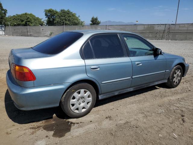 2HGEJ6614YH589021 - 2000 HONDA CIVIC BASE BLUE photo 3