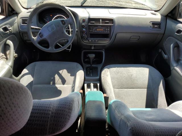 2HGEJ6614YH589021 - 2000 HONDA CIVIC BASE BLUE photo 8