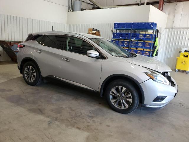 5N1AZ2MG7JN200967 - 2018 NISSAN MURANO S SILVER photo 4