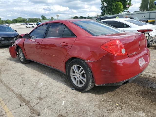 1G2ZG578764145201 - 2006 PONTIAC G6 SE1 RED photo 2