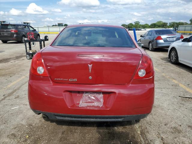 1G2ZG578764145201 - 2006 PONTIAC G6 SE1 RED photo 6