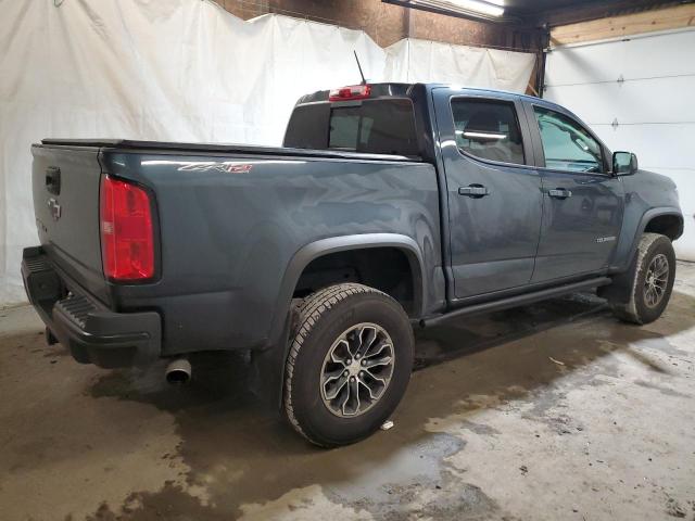 1GCGTEEN3K1181924 - 2019 CHEVROLET COLORADO ZR2 BLUE photo 3