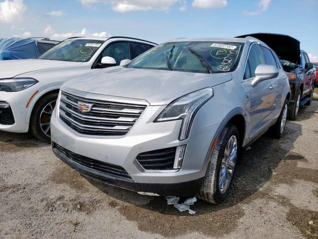 1GYKNERS6KZ239704 - 2019 CADILLAC XT5 PREMIUM LUXURY SILVER photo 2