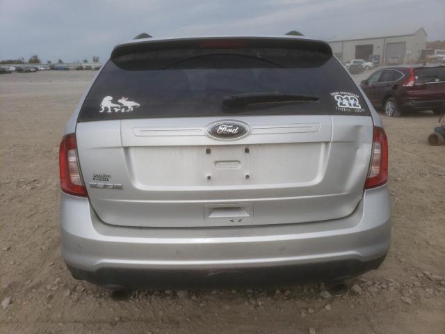 2FMDK3GC8DBB69907 - 2013 FORD EDGE SE SILVER photo 6