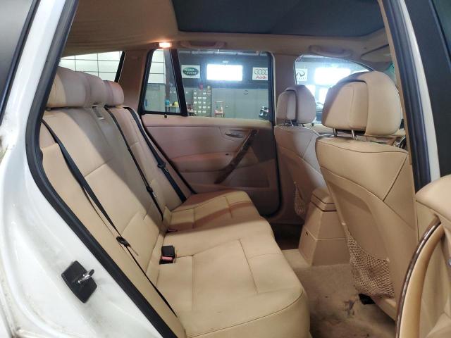WBXPC93468WJ22432 - 2008 BMW X3 3.0SI WHITE photo 11