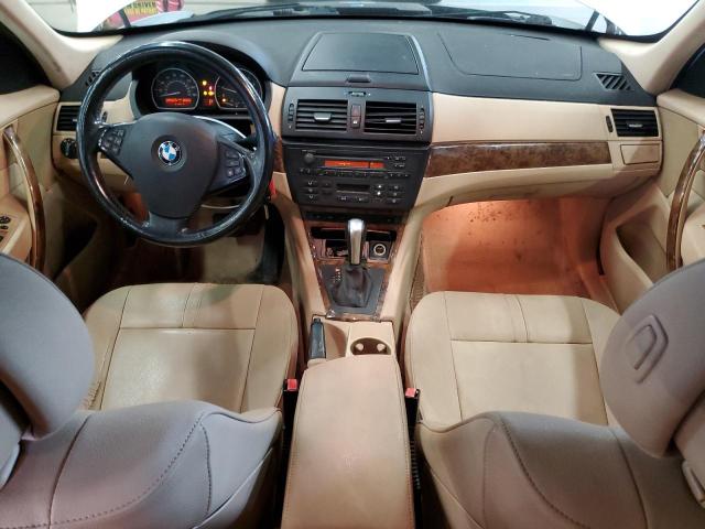 WBXPC93468WJ22432 - 2008 BMW X3 3.0SI WHITE photo 8