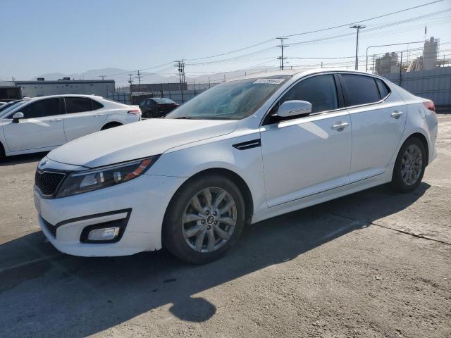 KNAGM4A70F5618093 - 2015 KIA OPTIMA LX WHITE photo 1