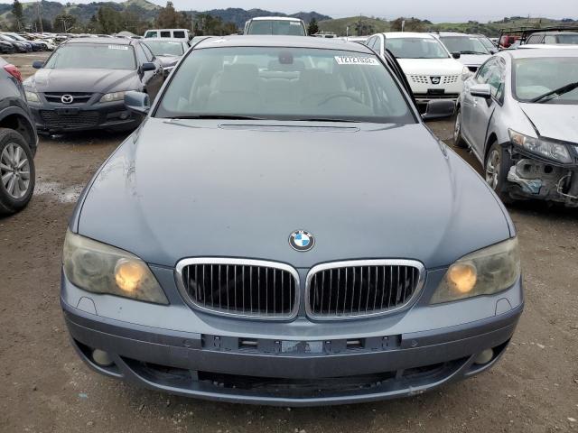 WBAHN83576DT36978 - 2006 BMW 750 LI GRAY photo 5