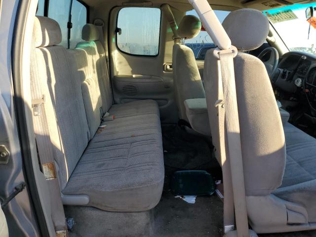 5TBRT3418YS088199 - 2000 TOYOTA TUNDRA ACCESS CAB ნაცრისფერი ფოტო 10