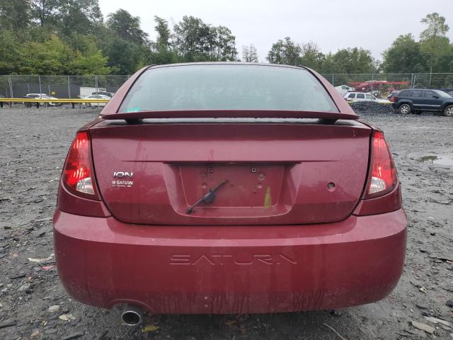 1G8AL52F44Z155611 - 2004 SATURN ION LEVEL 3 MAROON photo 6