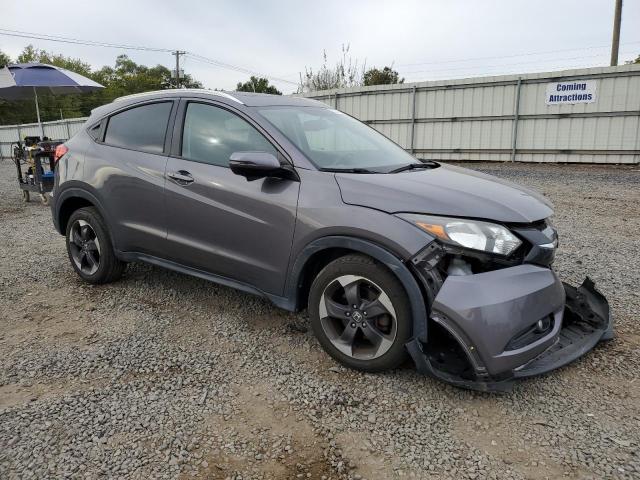 3CZRU6H74JM705957 - 2018 HONDA HR-V EXL GRAY photo 4