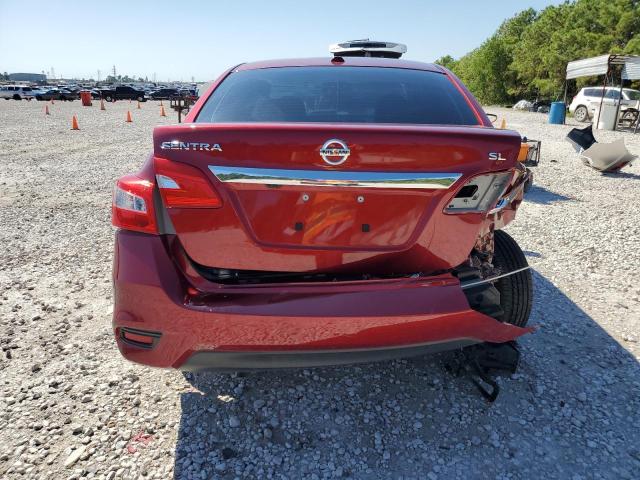 3N1AB7APXKY451807 - 2019 NISSAN SENTRA S RED photo 2