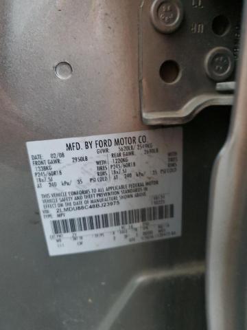 2LMDU88C48BJ23975 - 2008 LINCOLN MKX SILVER photo 13