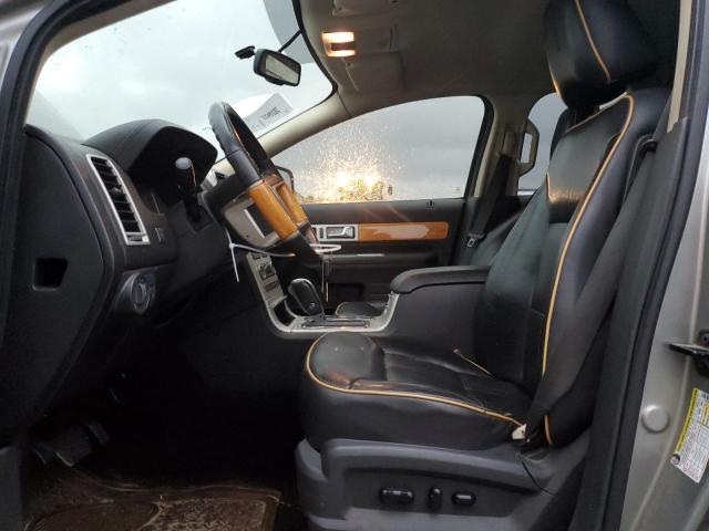 2LMDU88C48BJ23975 - 2008 LINCOLN MKX SILVER photo 7