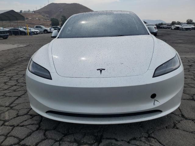 5YJ3E1EB8RF729148 - 2024 TESLA MODEL 3 WHITE photo 5