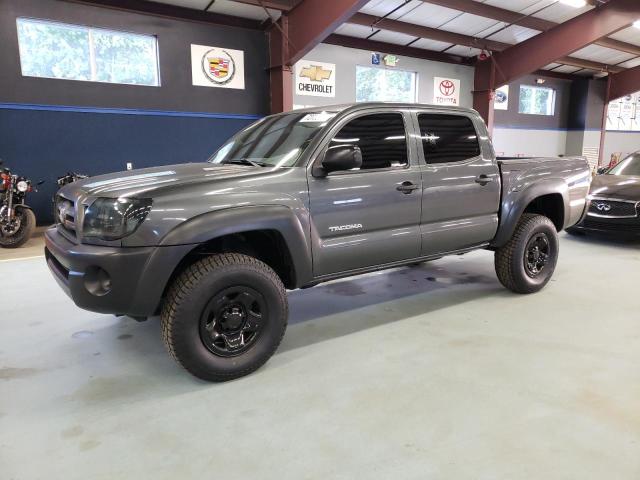 3TMLU42N09M037660 - 2009 TOYOTA TACOMA DOUBLE CAB GRAY photo 1