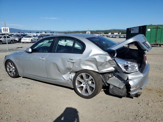 WBANW135X8CZ82015 - 2008 BMW 535 I SILVER photo 2