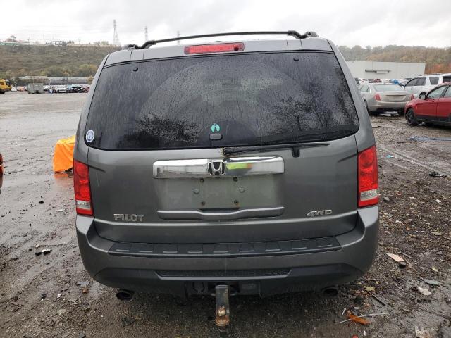 5FNYF4H58DB008492 - 2013 HONDA PILOT EXL CHARCOAL photo 6