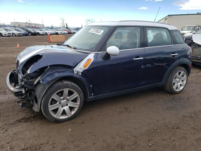 WMWZB3C59BWM00372 - 2011 MINI COOPER COUNTRYMAN BLUE photo 1