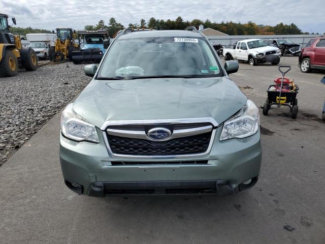 JF2SJAHC6EH416039 - 2014 SUBARU FORESTER 2.5I LIMITED GREEN photo 5