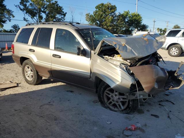 1J4GX48N63C509220 - 2003 JEEP GRAND CHER LAREDO SILVER photo 4