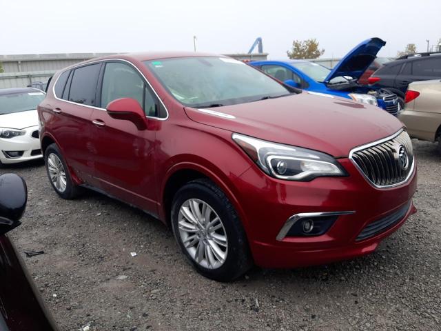 LRBFXCSA3HD089756 - 2017 BUICK ENVISION PREFERRED RED photo 4