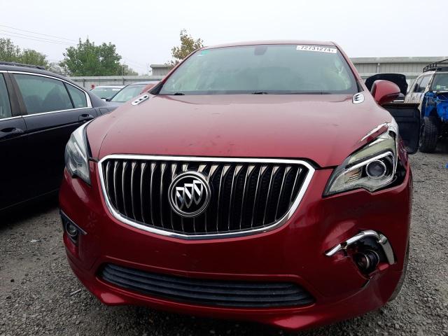 LRBFXCSA3HD089756 - 2017 BUICK ENVISION PREFERRED RED photo 5