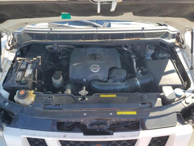 1N6BA07F58N305750 - 2008 NISSAN TITAN XE WHITE photo 11