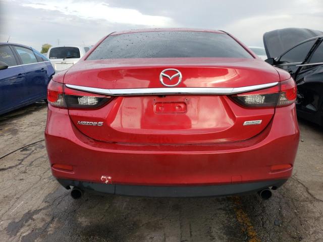 JM1GL1U54H1139166 - 2017 MAZDA 6 SPORT RED photo 6