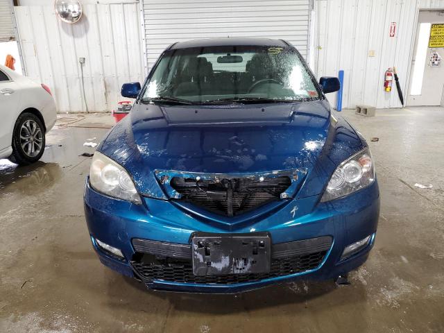 JM1BK344081829836 - 2008 MAZDA 3 HATCHBACK BLUE photo 5