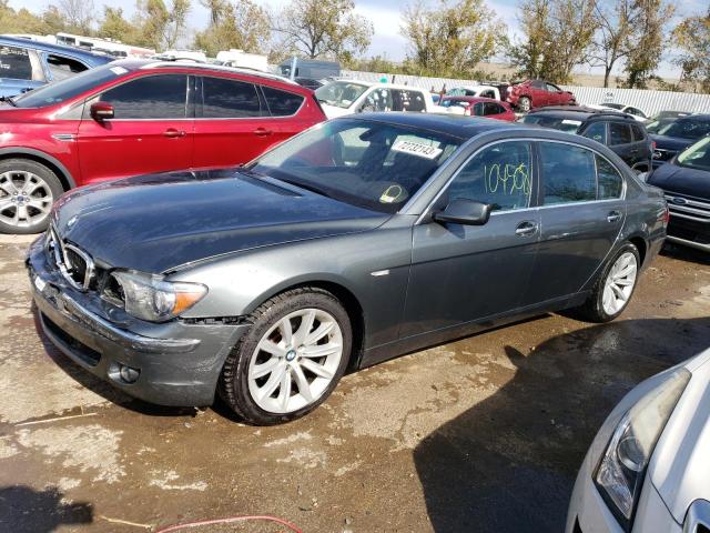 WBAHN83597DT72429 - 2007 BMW 750 GRAY photo 1